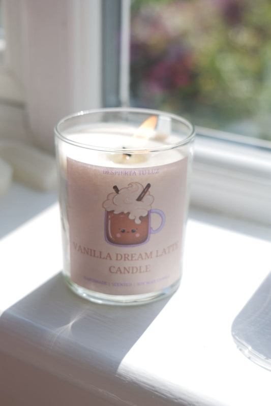 Iced Vanilla Dream Latte Candle🕯️☕️