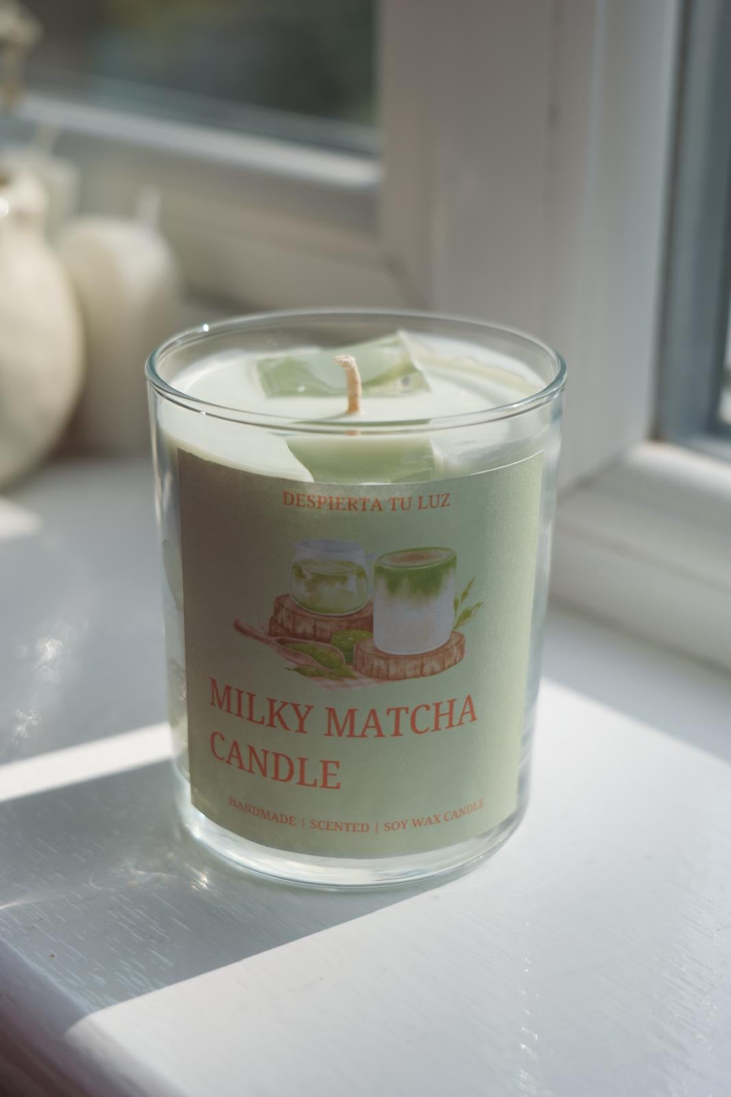 Iced Matcha Latte Candle 🕯️ 🍵🌿
